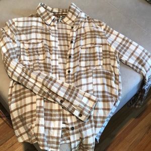 Flannel button down (long sleeve)